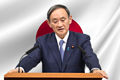 스가 요시히데 일본 내각관방장관. 아베 신조의 대표적 측근으로 꼽히고 있다.