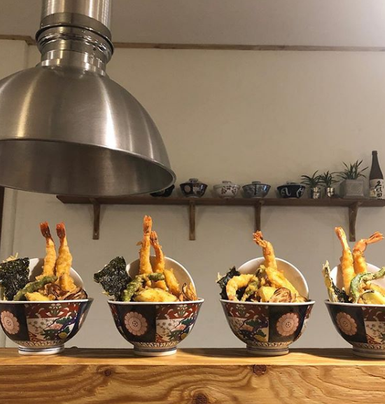 코가모메(작은 갈매기)튀김덮밥