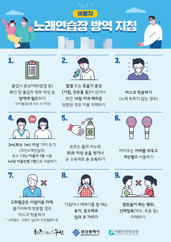 노래연습장 방역지침