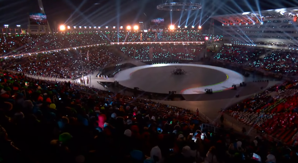 2018 평창동계올림픽 개회식 전경