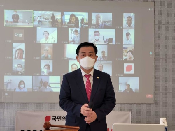 국민의힘 부산시당위원장에 선출된 백종헌 의원(부산 금정구)