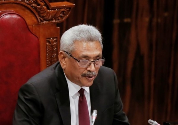 고타바야 라자팍사 스리랑카 대통령(사진=로이터)