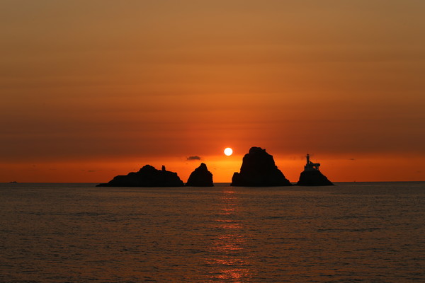 부산남구 오륙도 일출 장면(사진=남구청)