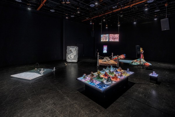 '전시 《투사와 투사》 (projecting while projecting)'  전경