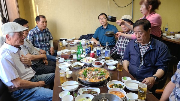 인천정우회(仁川情友會) 만찬 