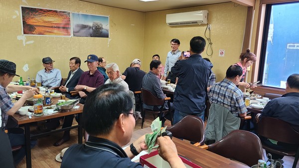 인천정우회(仁川情友會) 만찬 