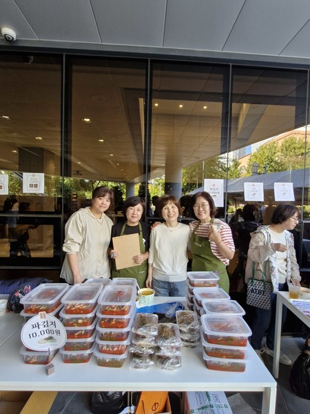 푸드마켓 담당 여전도회원 봉사자 