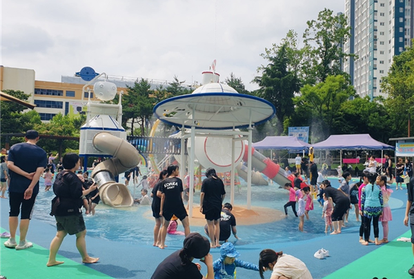 계양구 오조산공원 물놀이장
