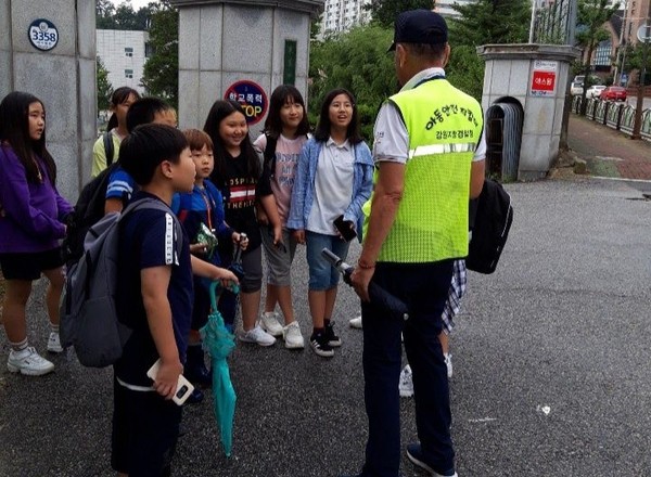 황광원 지킴이의 평소 활동 모습