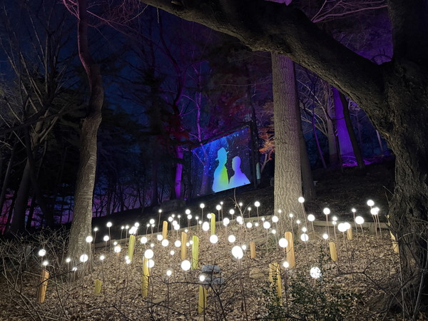 인천 '자유공원 ' 산책로' 홀로그램 