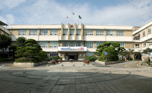 인천중구청 전경