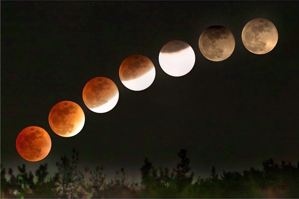 보름달 개기월식