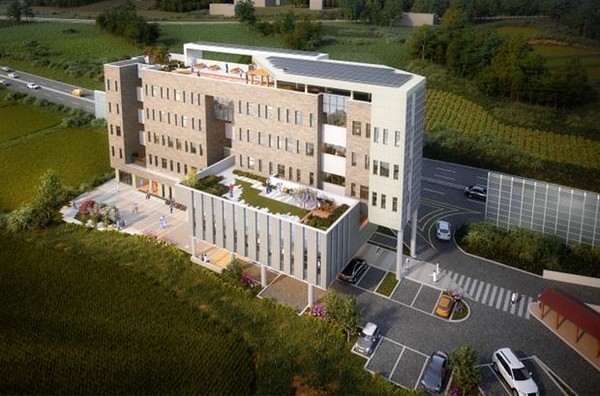 '인천광역시립 치매요양원' 조감도